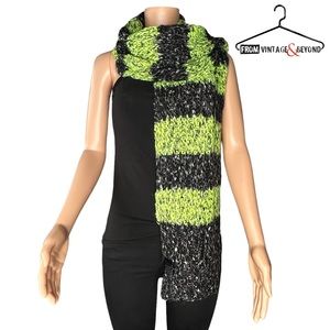 Maison Scotch Knit Scarf Wool, Needles and Passion